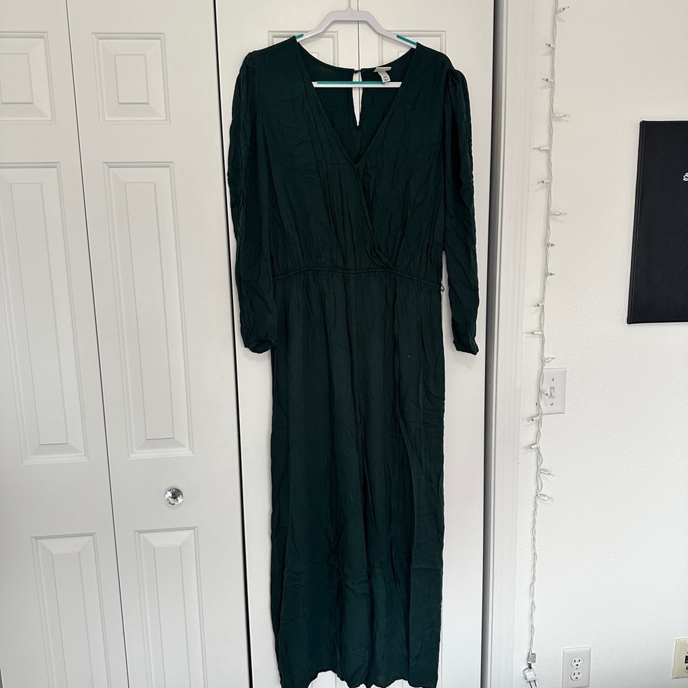 Elegant Green Jumpsuit